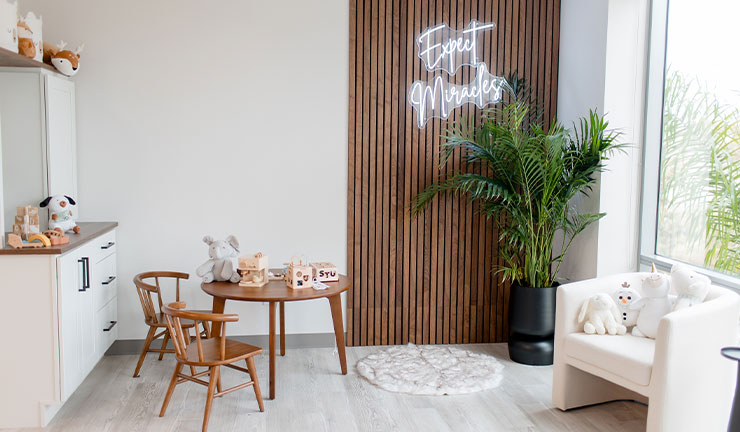 children's waiting area