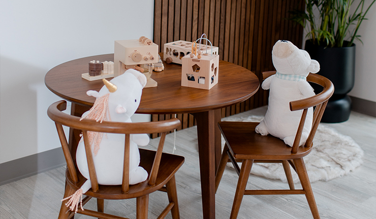 children's waiting area