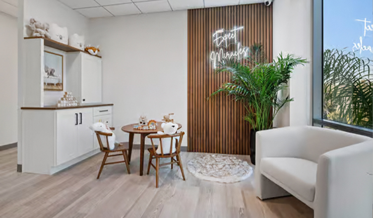 children's waiting area