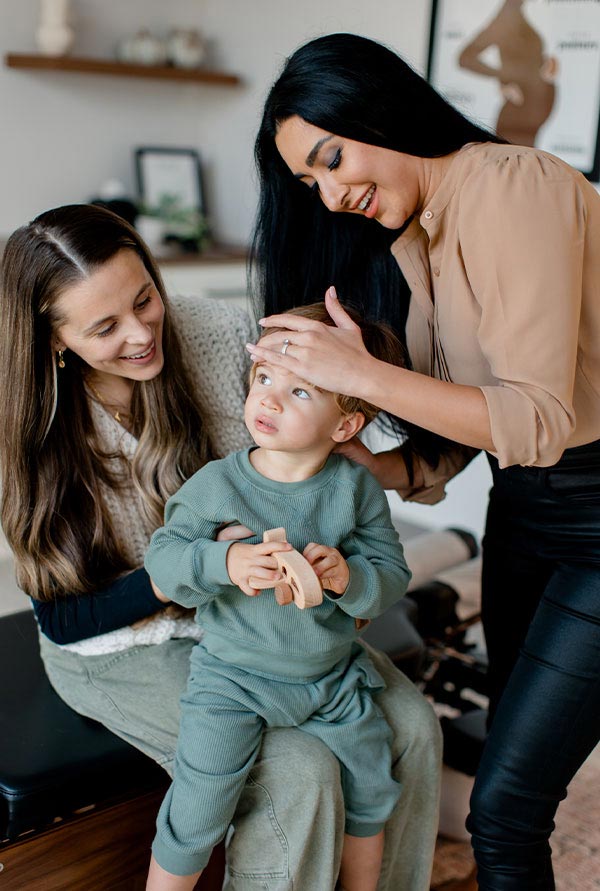 patient appointment for chiropractic adjustment